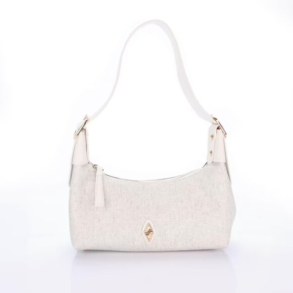 Coming Soon…Serena White Women's Shoulder Bag - Picture 3 of 6